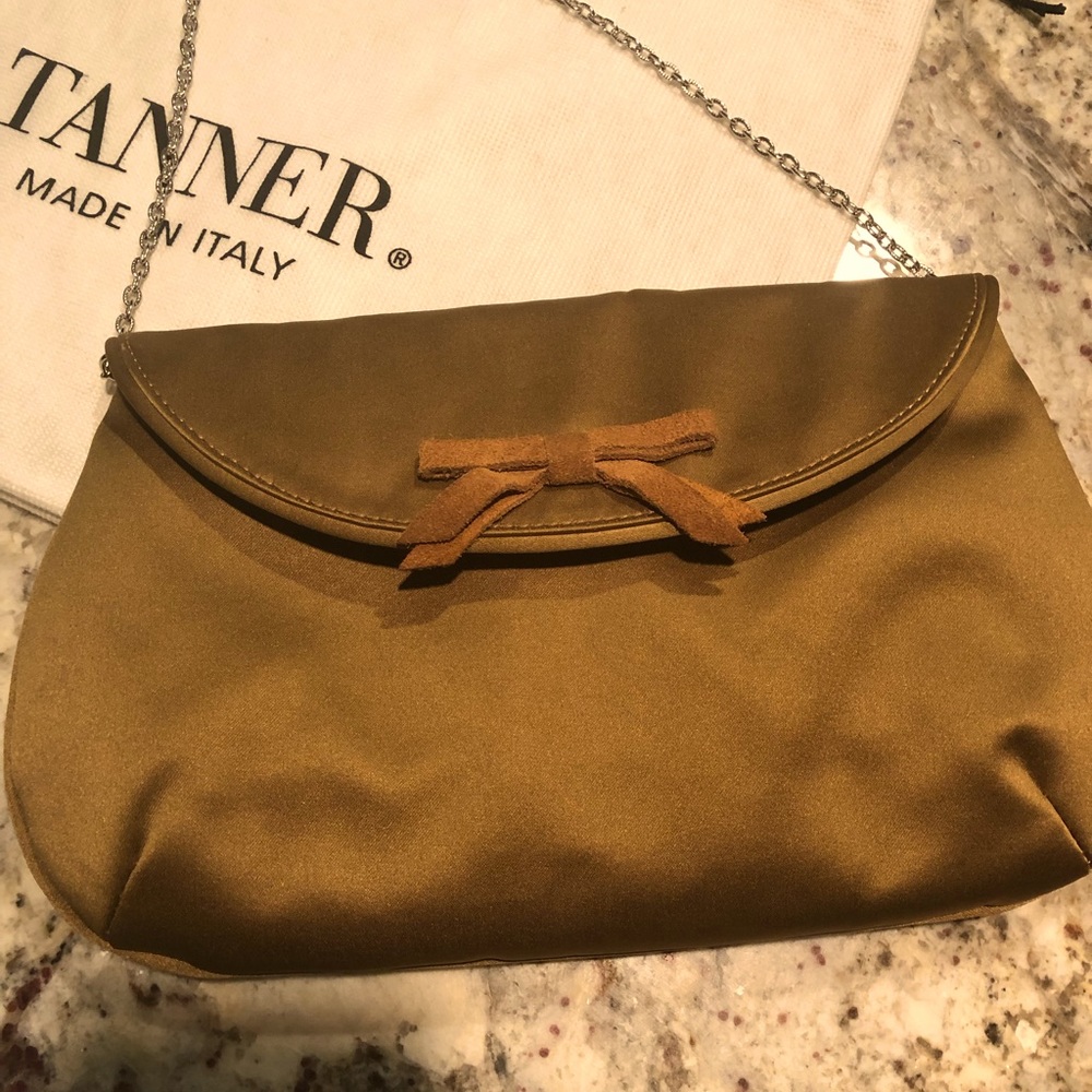 Tanner Made In Italy Convertible Lurch & Shoulder Bag… Gem